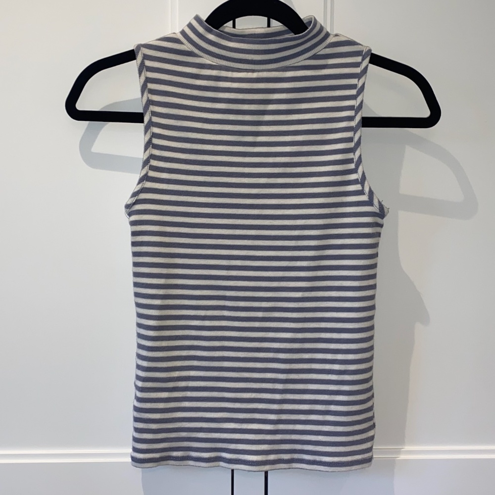 Tucker and Tate Turtleneck Tank Top- Striped